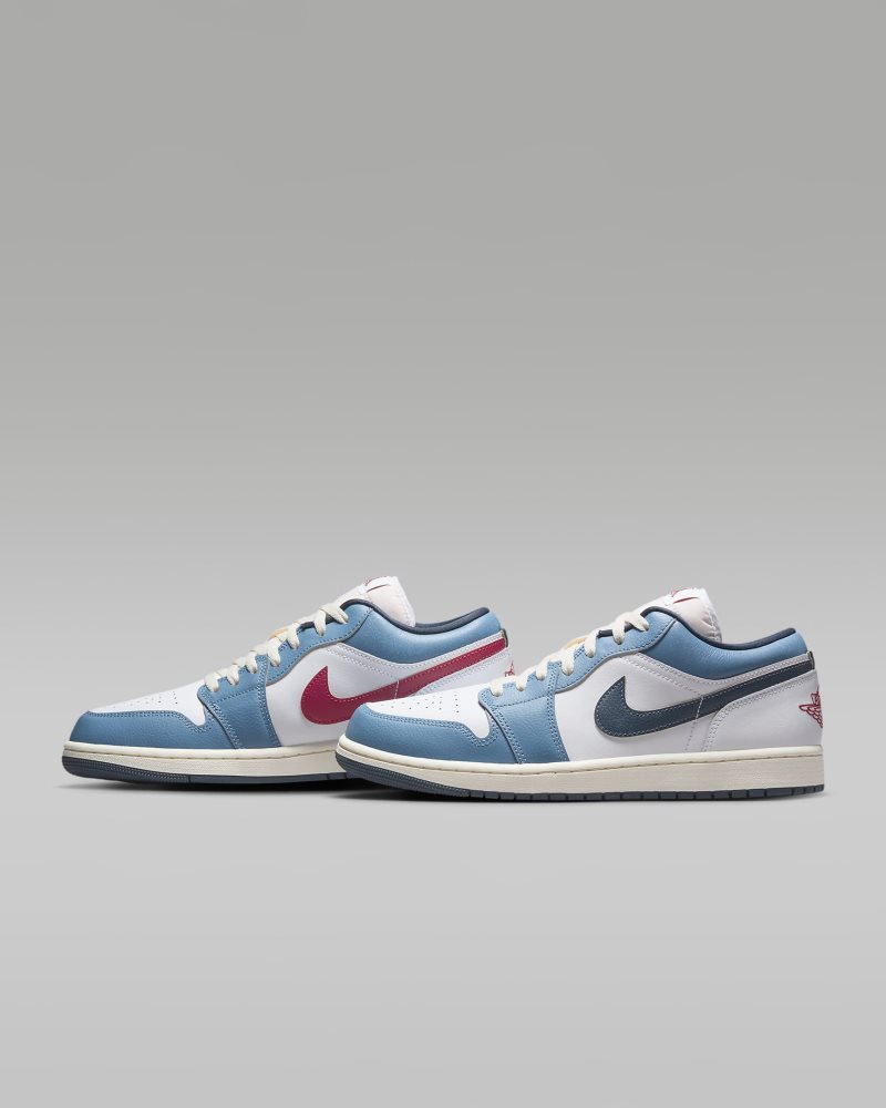 Air Jordan 1 Low SE White/Aegean Storm/Pale Ivory/Armory Navy