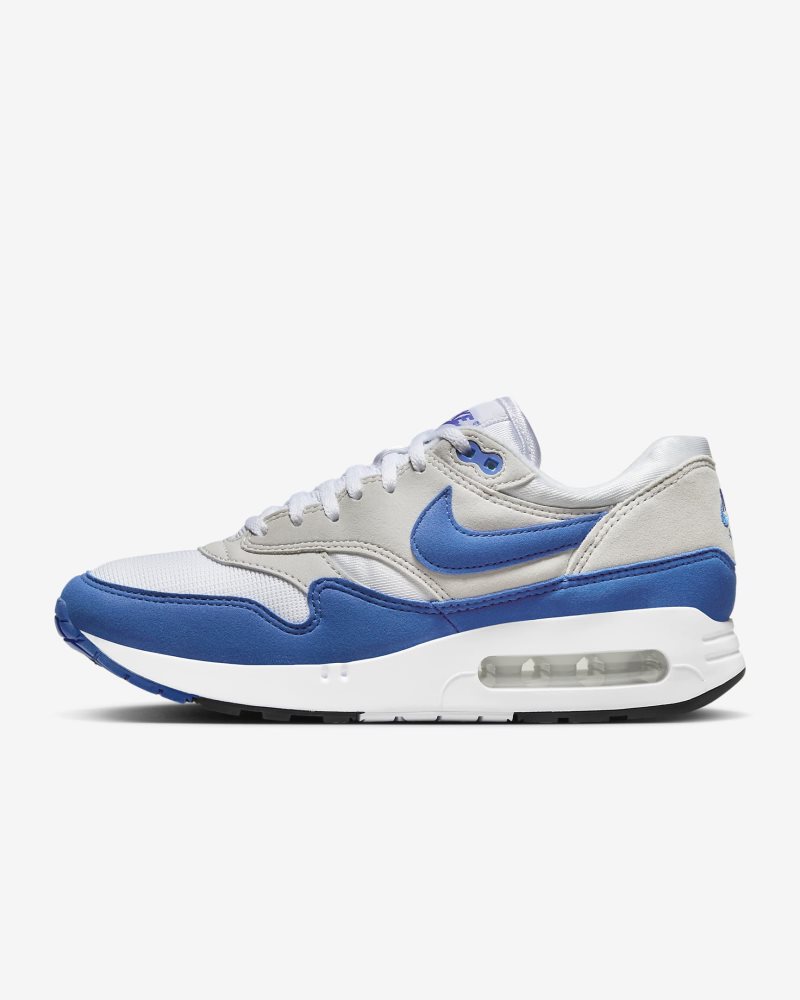 Nike Air Max 1 '86 Premium White/Light Neutral Grey/Black/Royal Blue