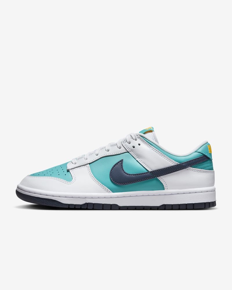 Nike Dunk Low Retro Dusty Cactus/White/Racer Pink/Thunder Blue