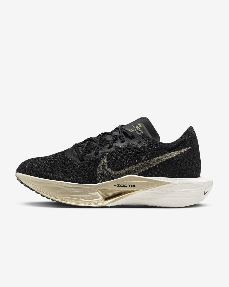 Nike Vaporfly 3 Black/Black/Oatmeal/Metallic Gold Grain