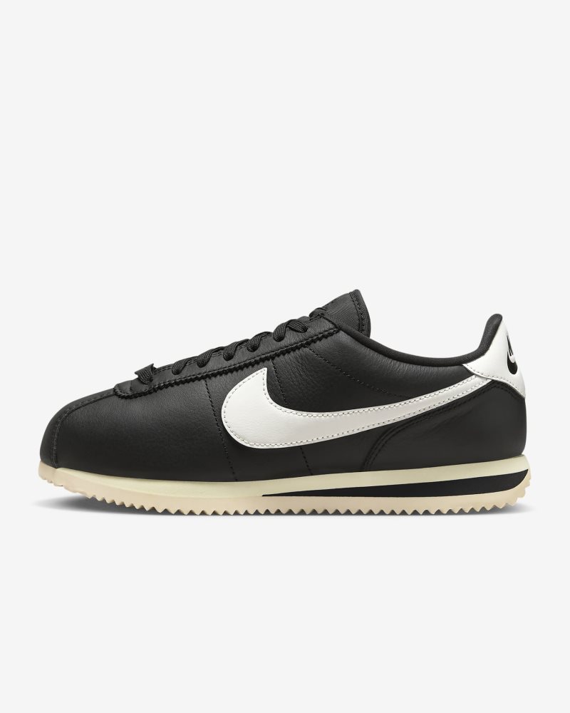 Nike Cortez 23 Premium Leather Black/Alabaster/Sail