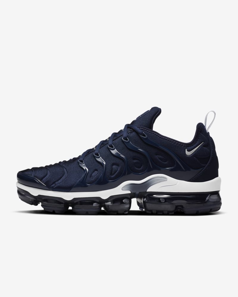 Nike Air VaporMax Plus Midnight Navy/White/Metallic Silver