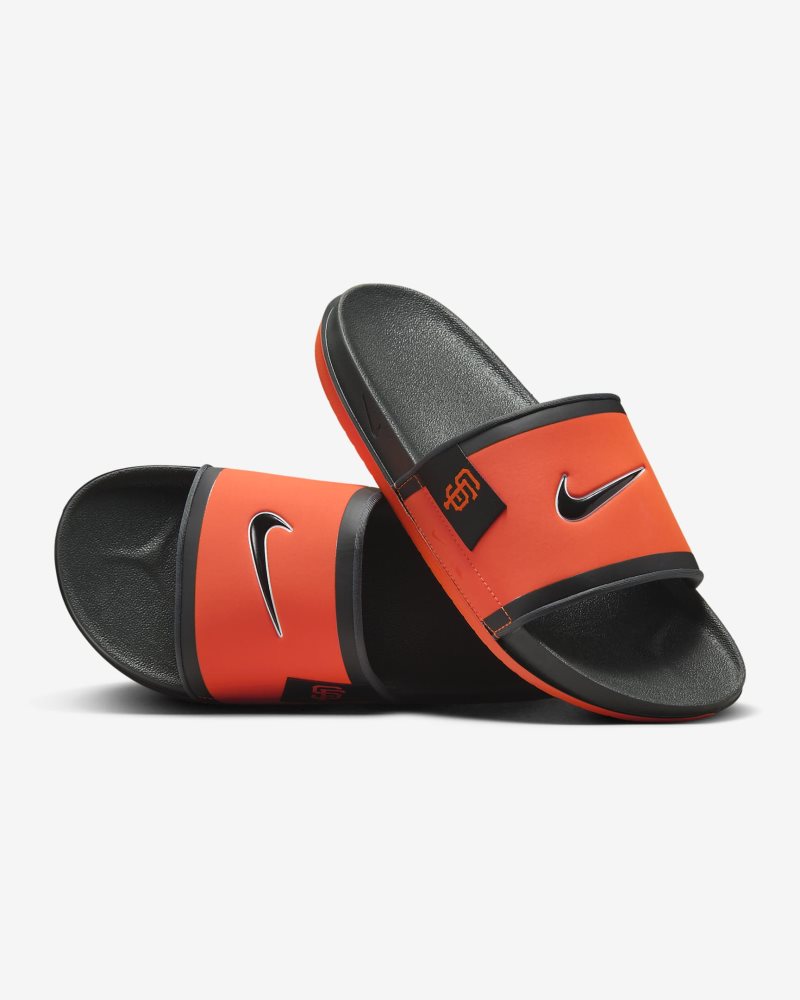 Nike Offcourt (San Francisco Giants) Team Orange/Dark Smoke Grey/Black