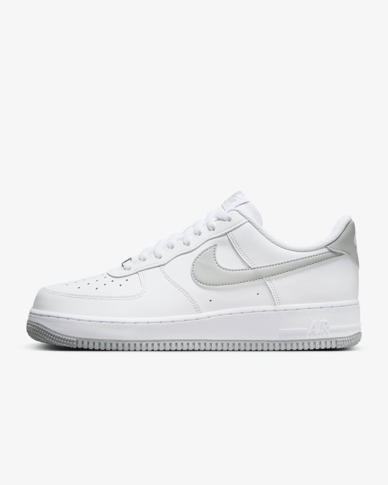 Nike Air Force 1 '07 White/White/Light Smoke Grey