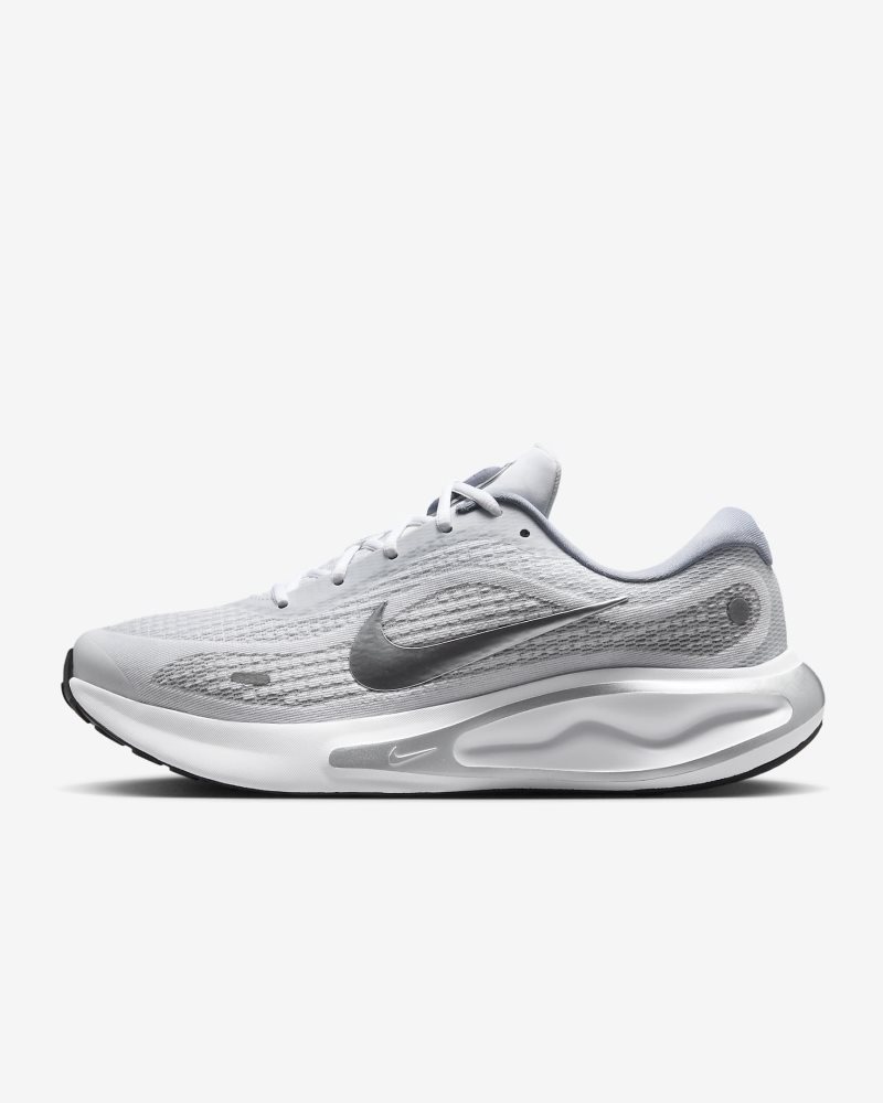 Nike Journey Run White/Black/Ashen Slate/Metallic Silver