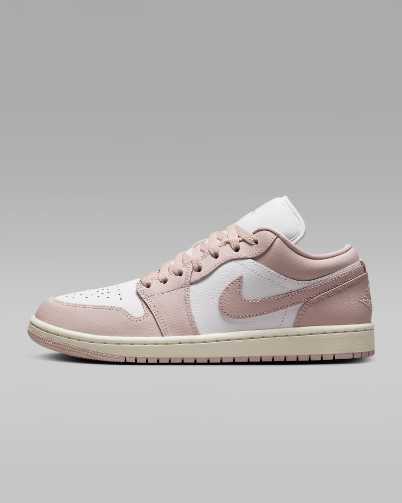 Air Jordan 1 Low White/Sail/Pink Oxford