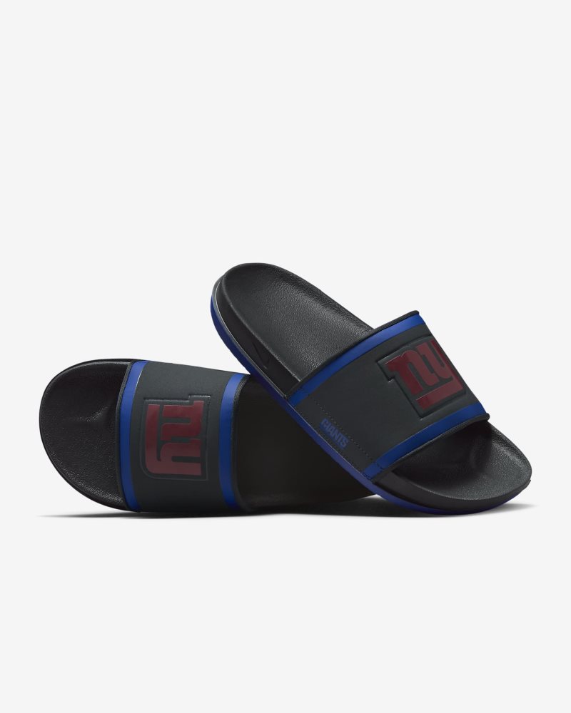 Nike Offcourt (NFL New York Giants) Anthracite/Rush Blue/Gym Red