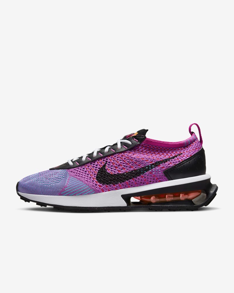 Nike Air Max Flyknit Racer Next Nature Fuchsia Dream/Baltic Blue/Vivid Orange/Black