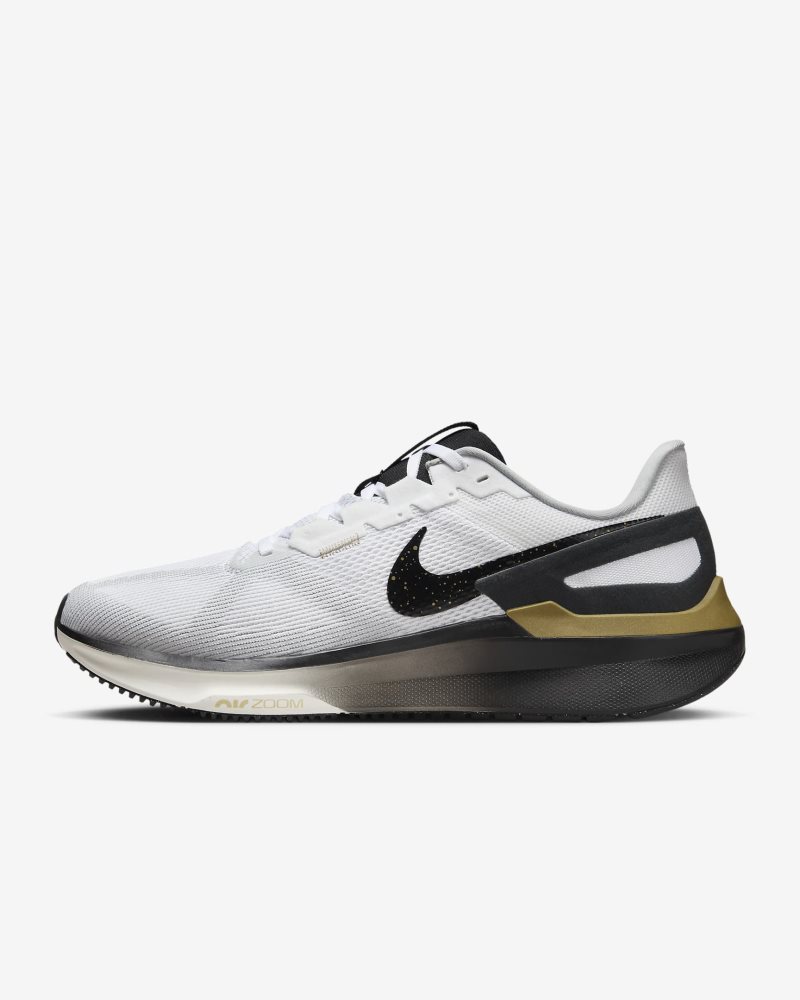 Nike Structure 25 White/Metallic Gold/Light Smoke Grey/Black