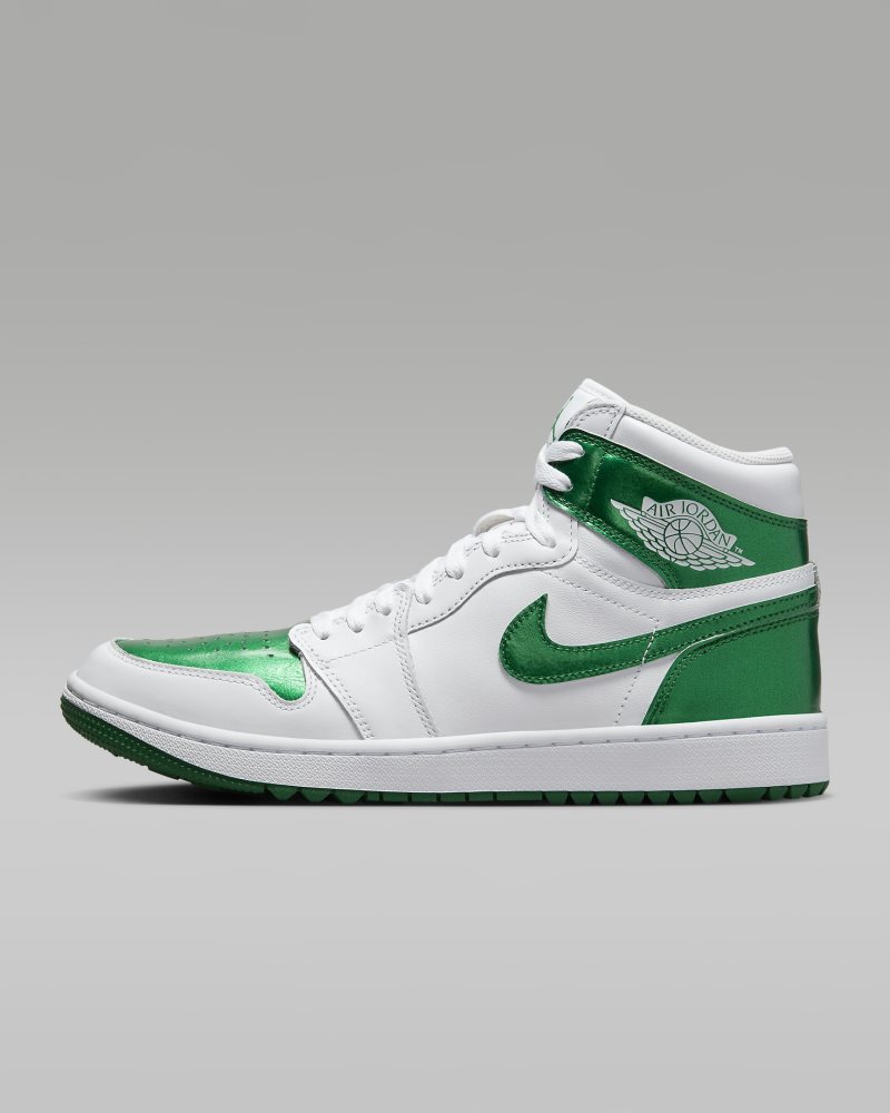 Air Jordan I High G White/Pine Green