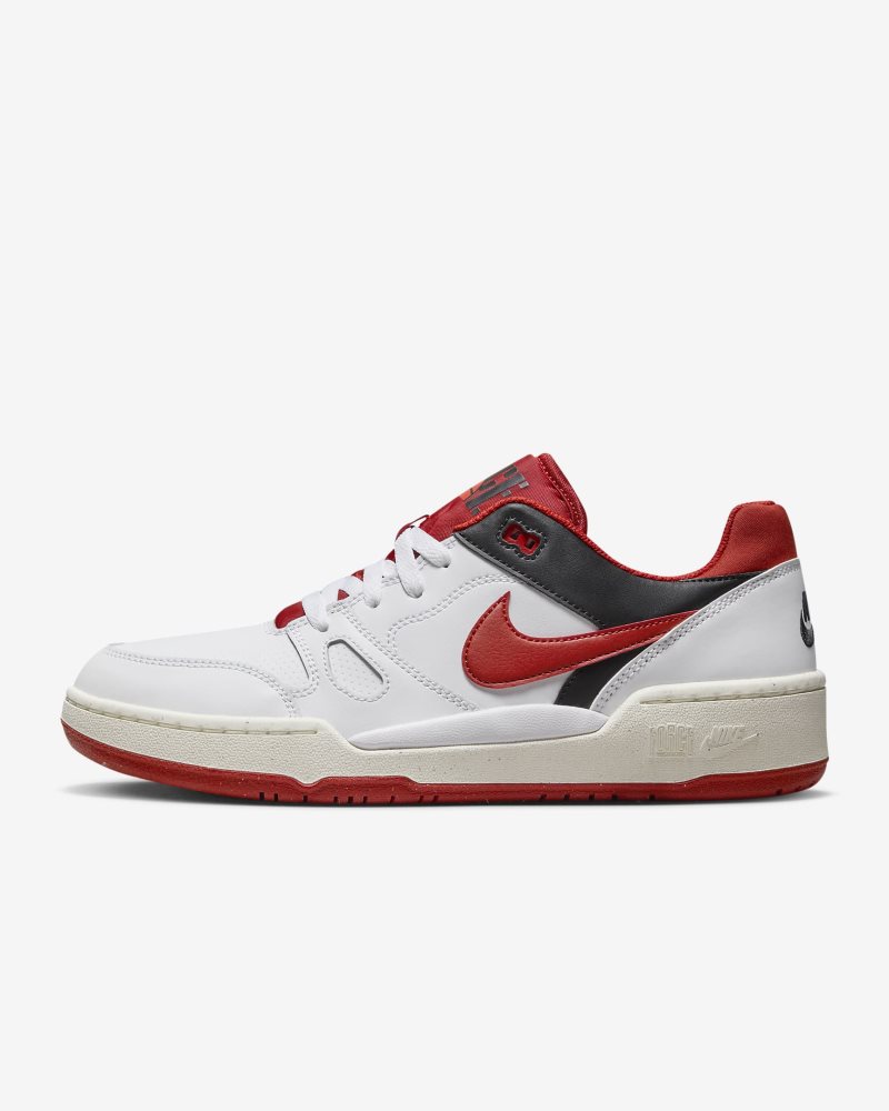 Nike Full Force Low White/Black/Sail/Mystic Red