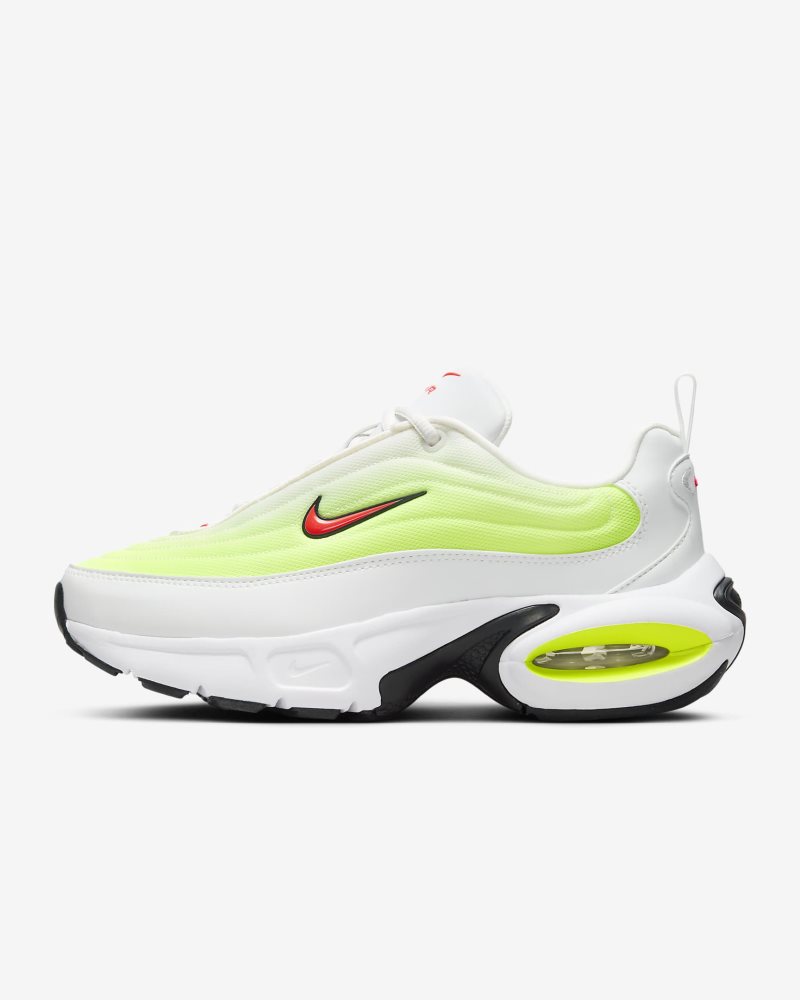 Nike Air Max Portal Summit White/White/Volt/Bright Crimson