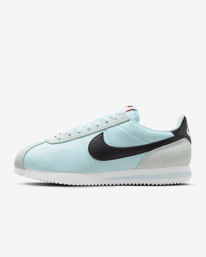 Nike Cortez Textile Glacier Blue/White/Safety Orange/Black