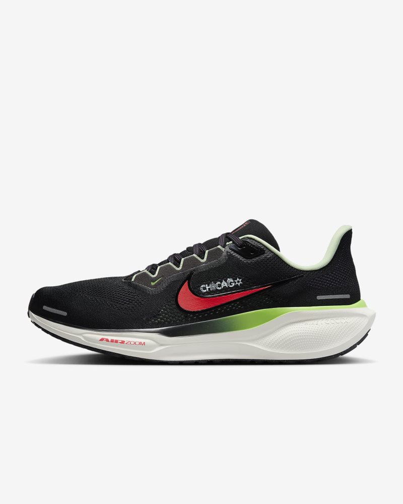 Nike Pegasus 41 Black/Scream Green/New Orchid/Bright Crimson