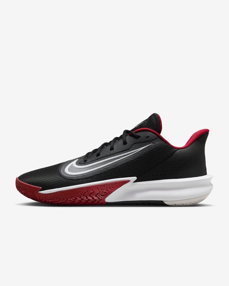 Nike Precision 7 Black/University Red/White