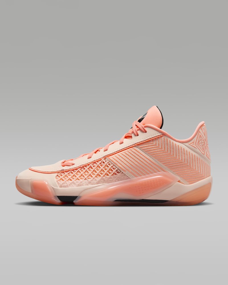 Air Jordan XXXVIII Low Crimson Tint/Orange Pulse/Black