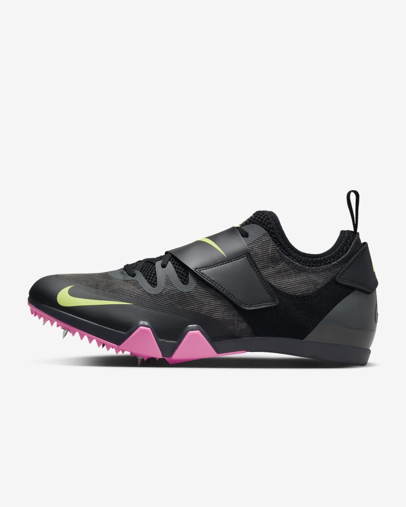 Nike Pole Vault Elite Anthracite/Black/Light Lemon Twist/Fierce Pink