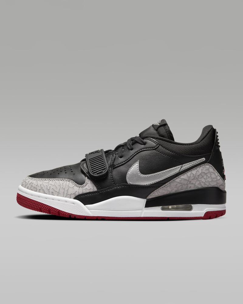 Air Jordan Legacy 312 Low Black/Gym Red/Cement Grey/Metallic Silver