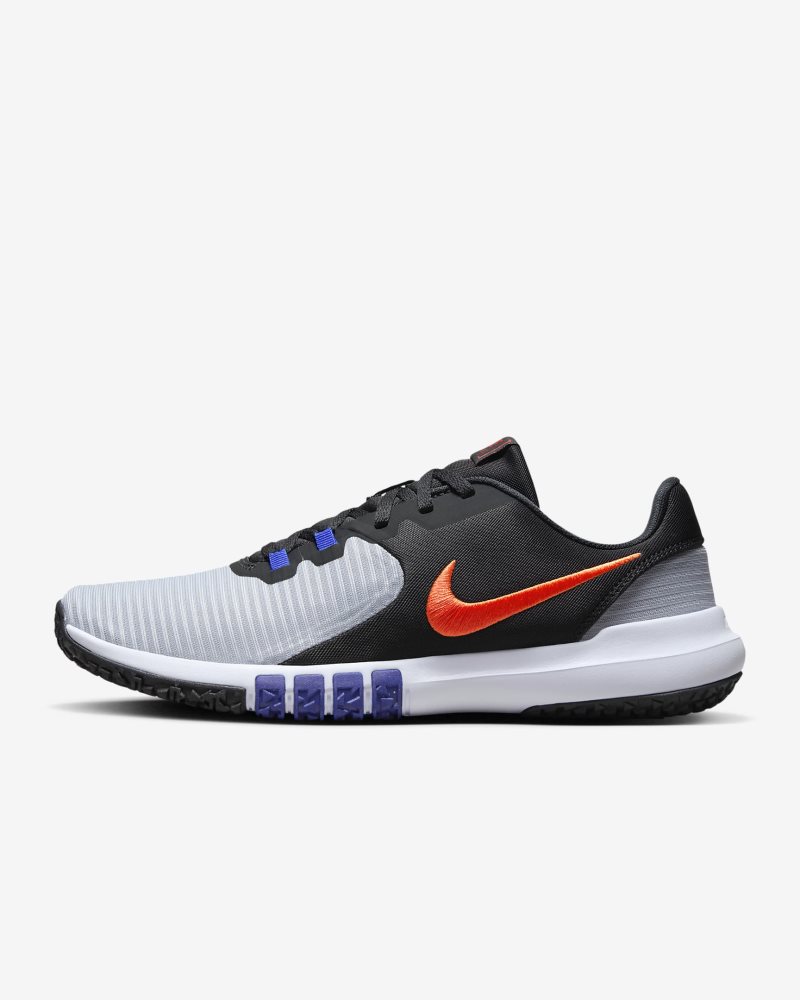 Nike Flex Control 4 Wolf Grey/Black/Racer Blue/Team Orange