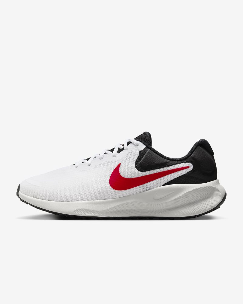 Nike Revolution 7 White/Black/Photon Dust/Fire Red