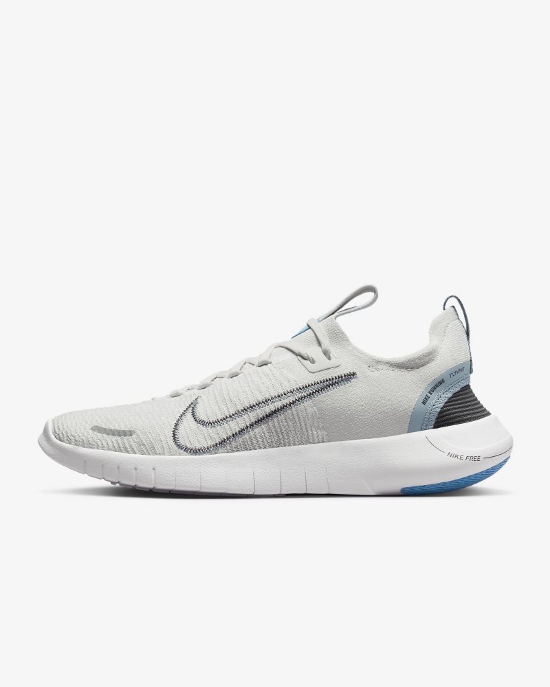 Nike Free RN NN Platinum Tint/Light Armory Blue/White/Iron Grey