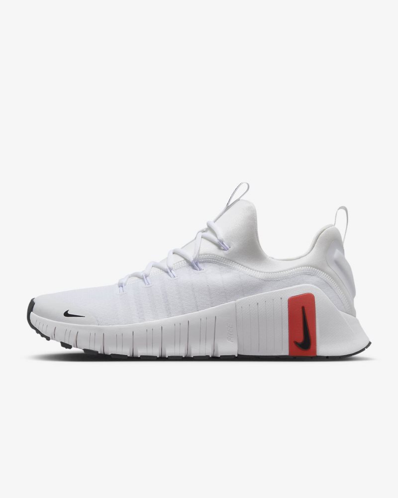 Nike Free Metcon 6 White/Picante Red/Pure Platinum/Black