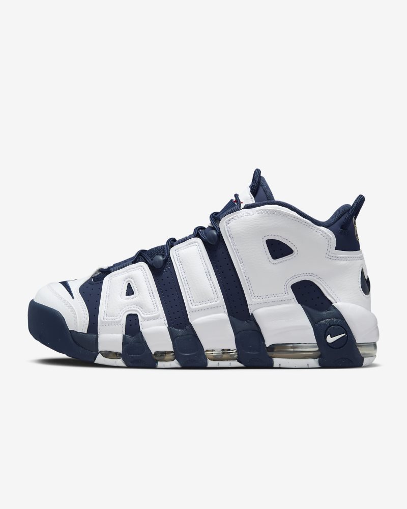 Nike Air More Uptempo '96 White/Metallic Gold/University Red/Midnight Navy