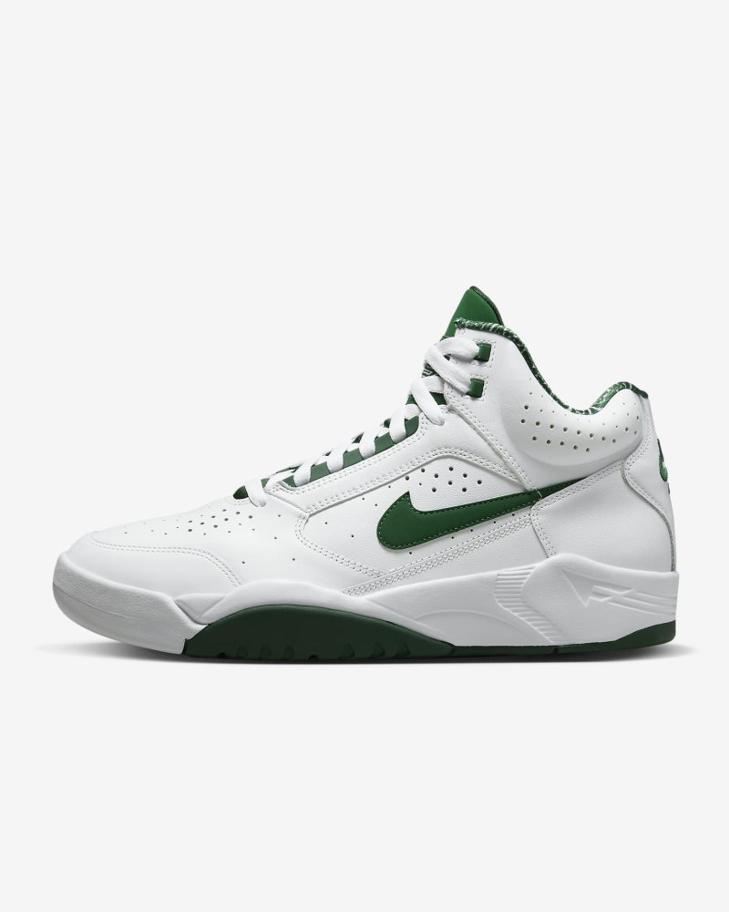 Nike Air Flight Lite Mid White/Gorge Green