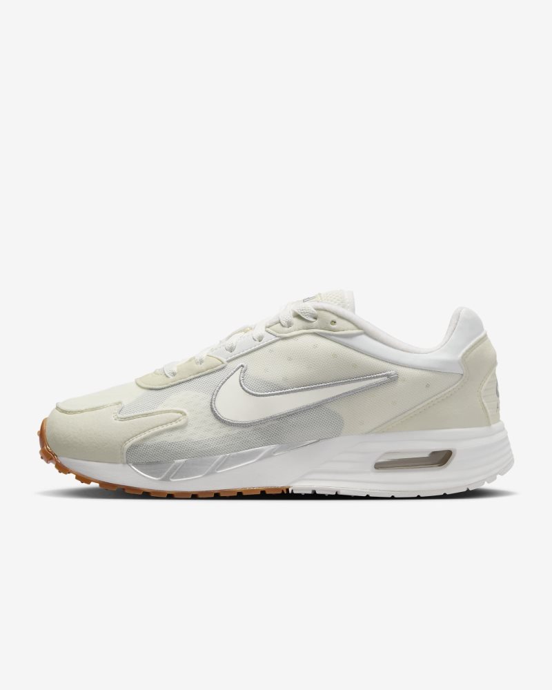 Nike Air Max Solo Summit White/Metallic Silver/Gum Light Brown/Sail