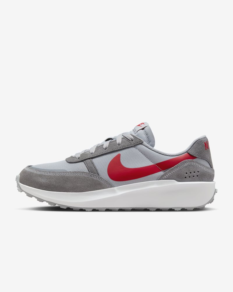 Nike Waffle Nav Wolf Grey/Cool Grey/White/University Red