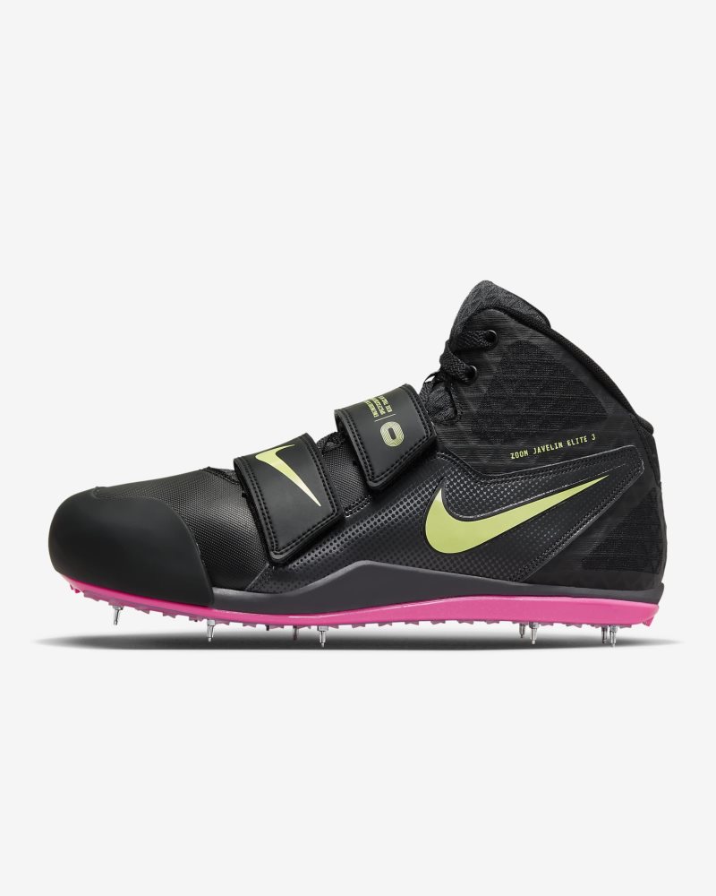 Nike Zoom Javelin Elite 3 Black/Anthracite/Light Lemon Twist/Fierce Pink