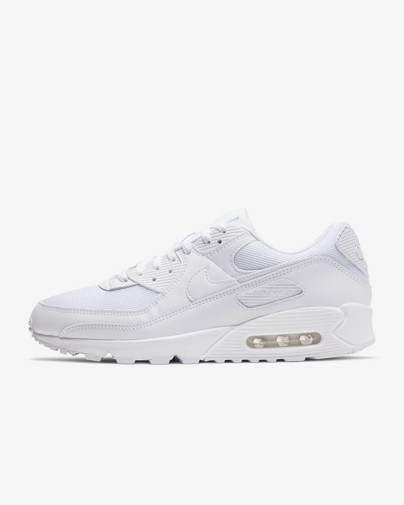 Nike Air Max 90 White/White/Wolf Grey/White