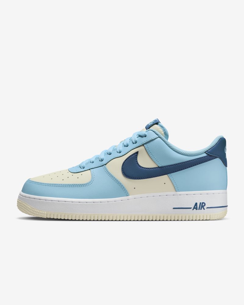 Nike Air Force 1 '07 Aquarius Blue/Coconut Milk/White/Court Blue