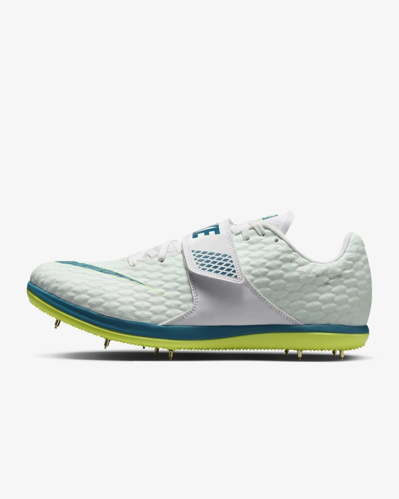 Nike High Jump Elite White/Barely Green/Vapor Green/Bright Spruce