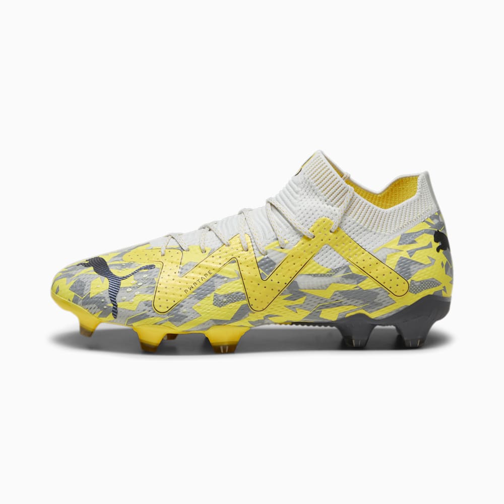 Puma FUTURE ULTIMATE FG/AG Soccer Cleats - Sedate Gray-Asphalt-Yellow Blaze