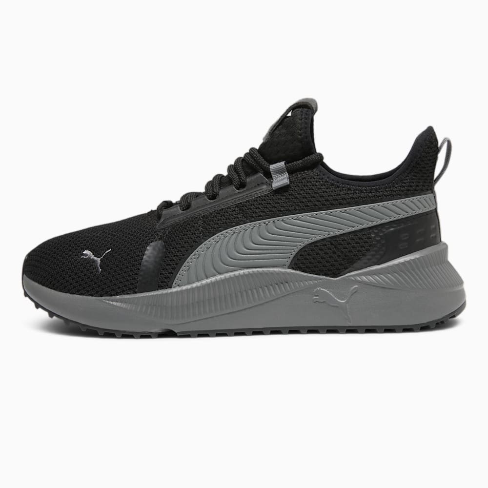 Puma Pacer Street Wide Sneakers - Black-Cool Dark Gray