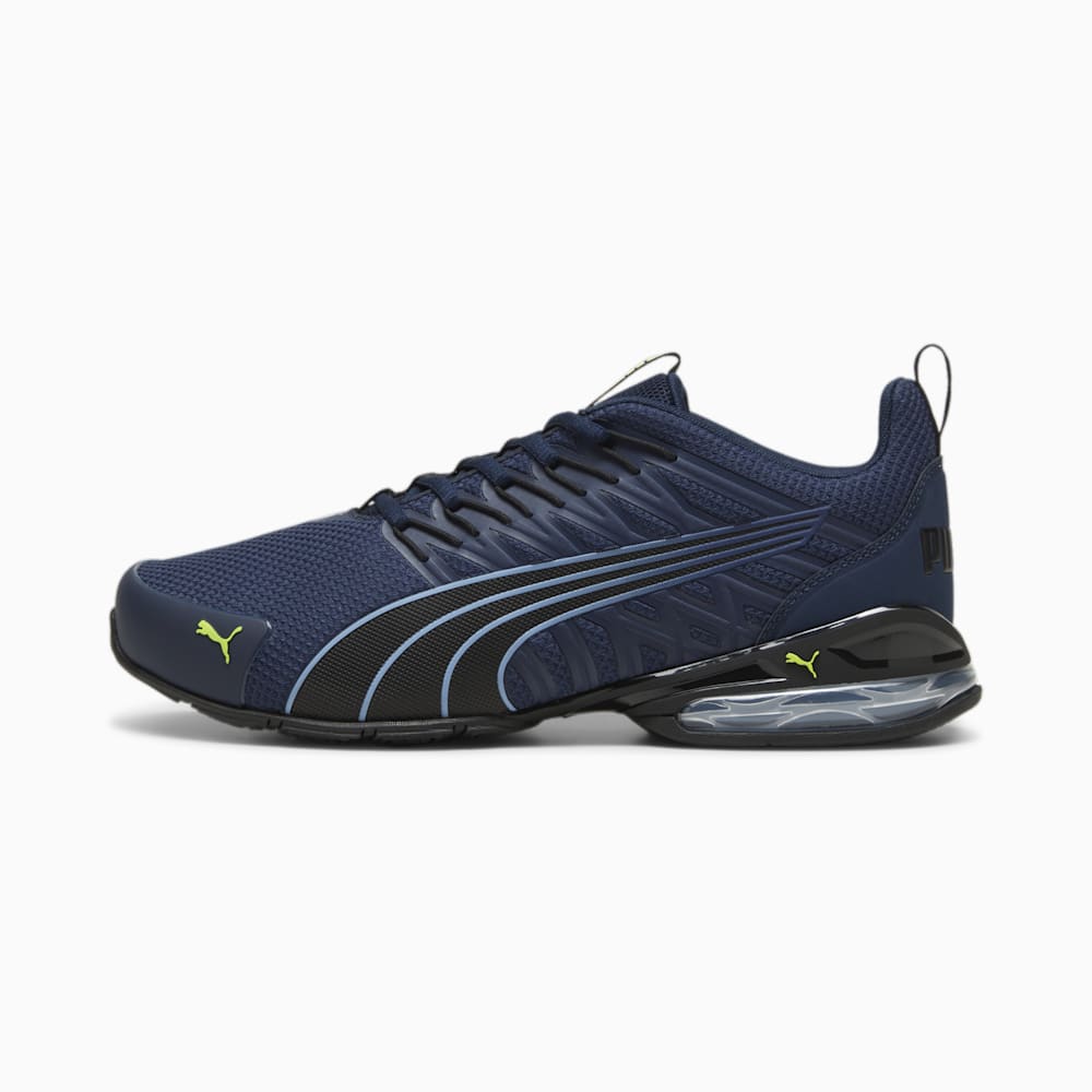 Puma Voltaic Evo Running Shoe - Club Navy-Black-Electric Lime