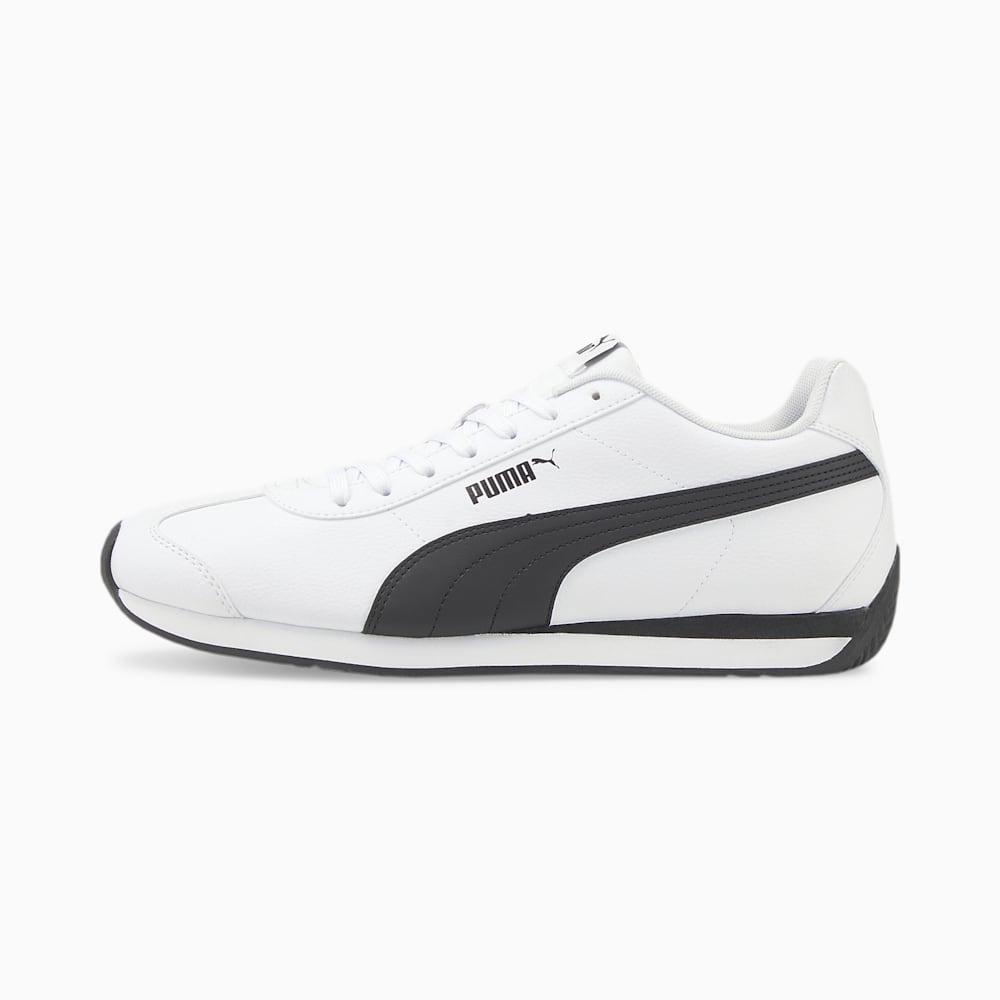 Puma Turin III Trainers - White-Black