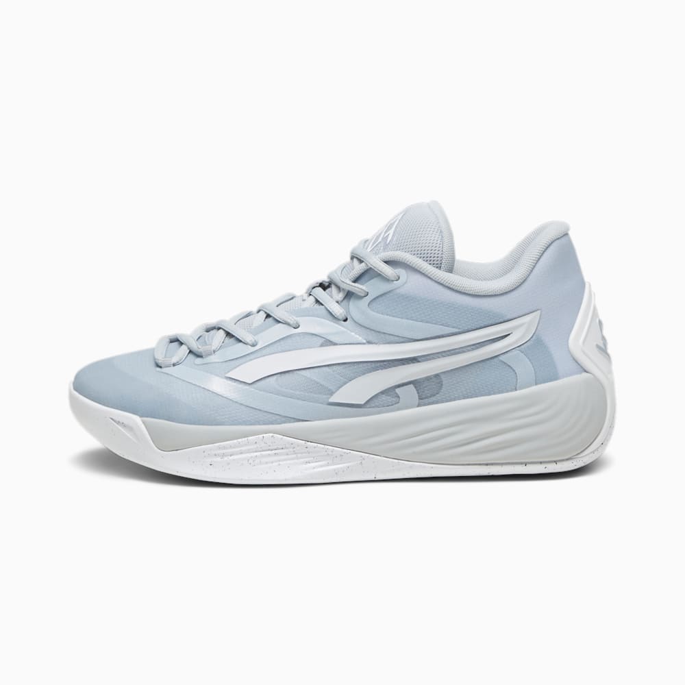 Puma STEWIE x TEAM Stewie 2 Basketball Shoes - Platinum Gray-White