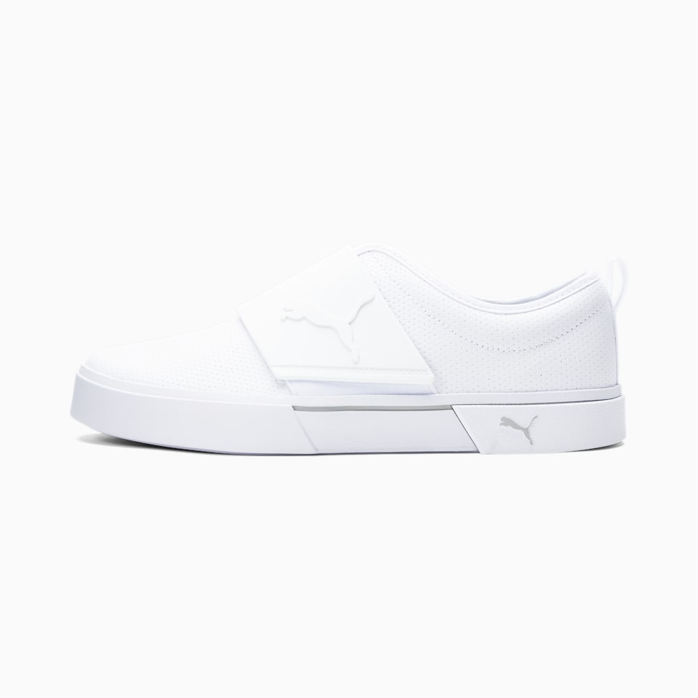 Puma El Rey II Slip-On Perf L - White-Gray Violet