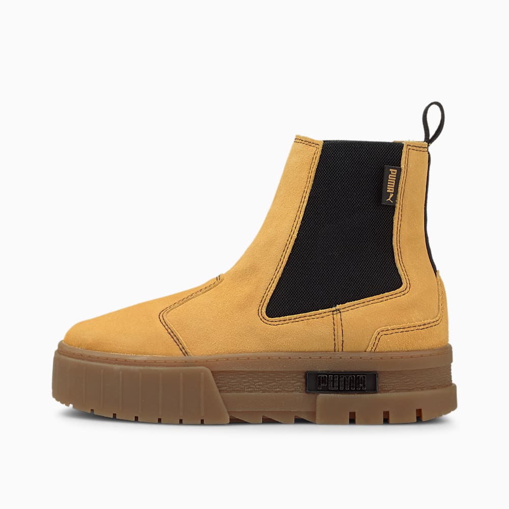 Puma Mayze Chelsea Suede Boots - Taffy