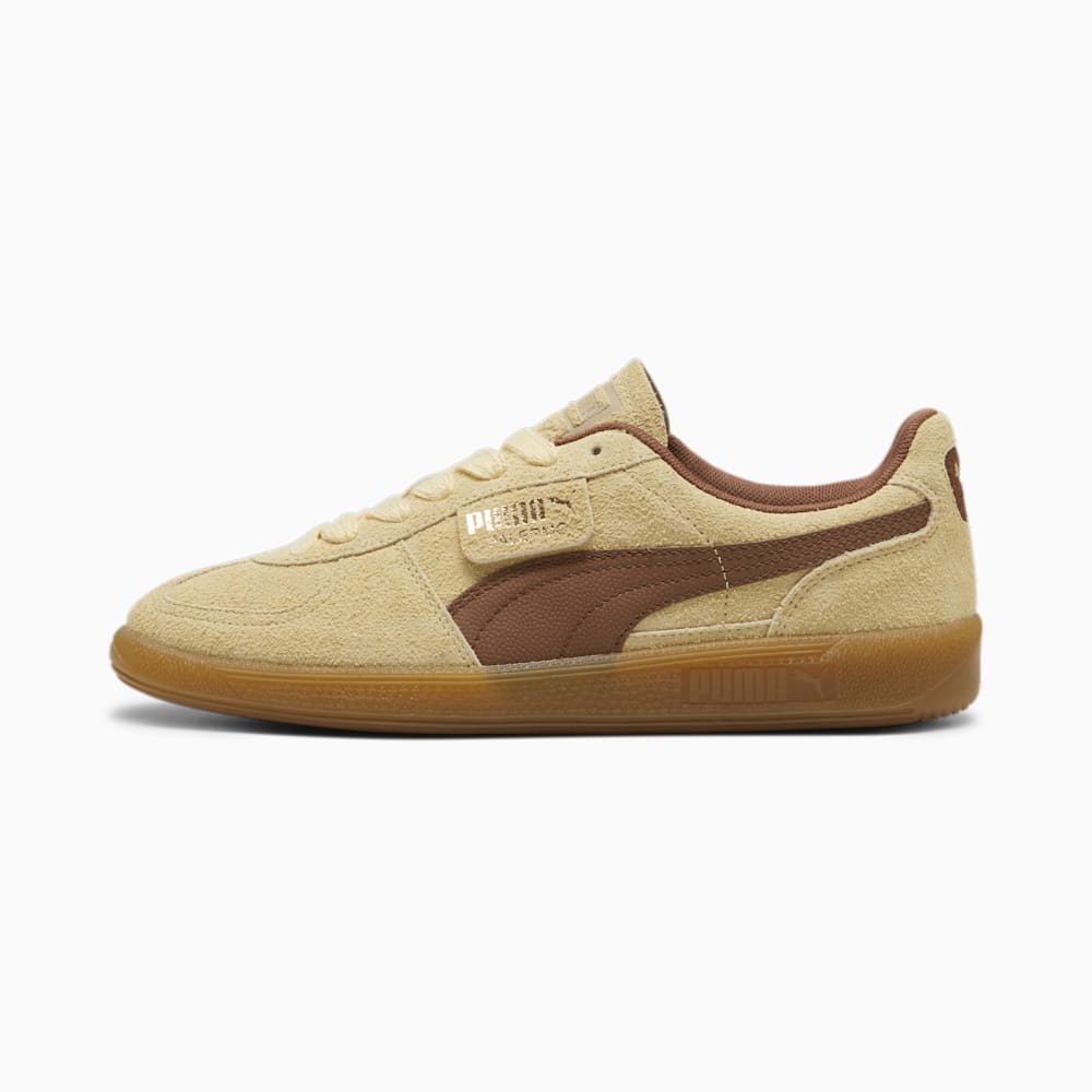 Puma Palermo Hairy Sneakers - Chamomile-Brown Mushroom