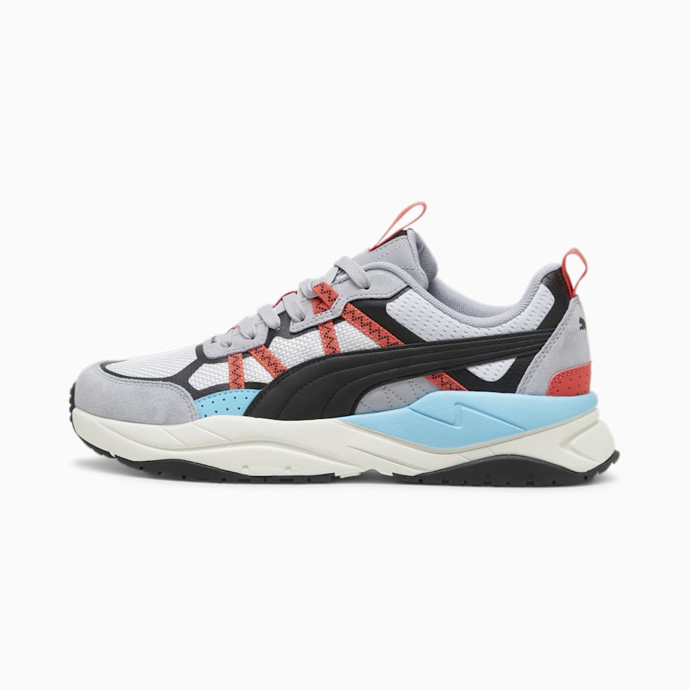 Puma X-Ray Tour Sneakers - Gray Fog-Black-Active Red