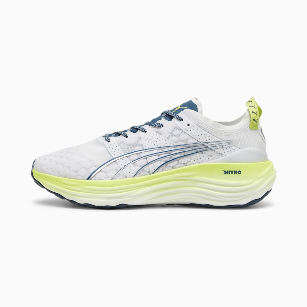 Puma ForeverRUN NITRO? Running Shoes - White-Ocean Tropic-Lime Pow