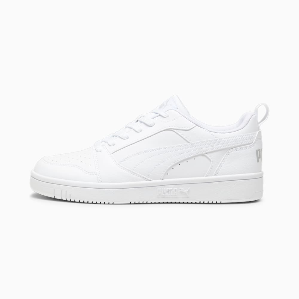 Puma Rebound V6 Low Sneakers - White-Cool Light Gray