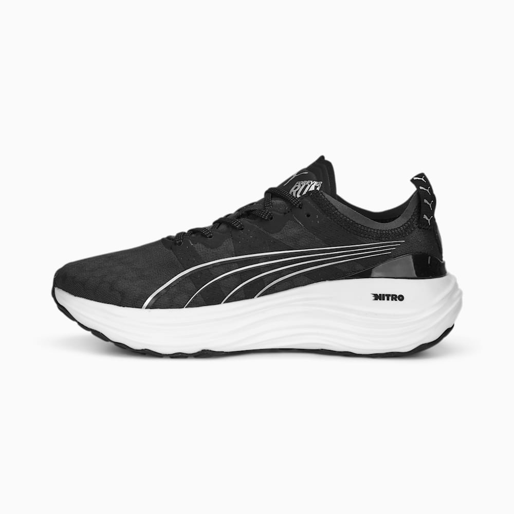 Puma ForeverRUN NITRO? Running Shoes - Black-White