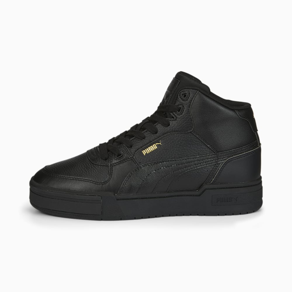 Puma CA Pro Mid Sneakers - Black-Team Gold