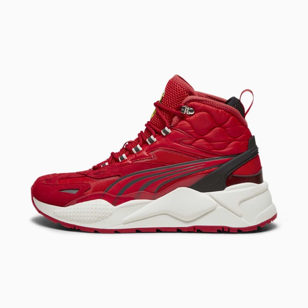 Puma Scuderia Ferrari RS-X Mid Sneakers - Rosso Corsa-Black