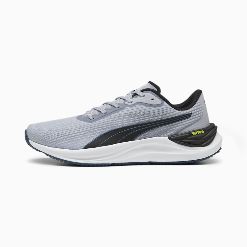 Puma Electrify NITRO? 3 Running Shoes - Gray Fog-Black-Ocean Tropic