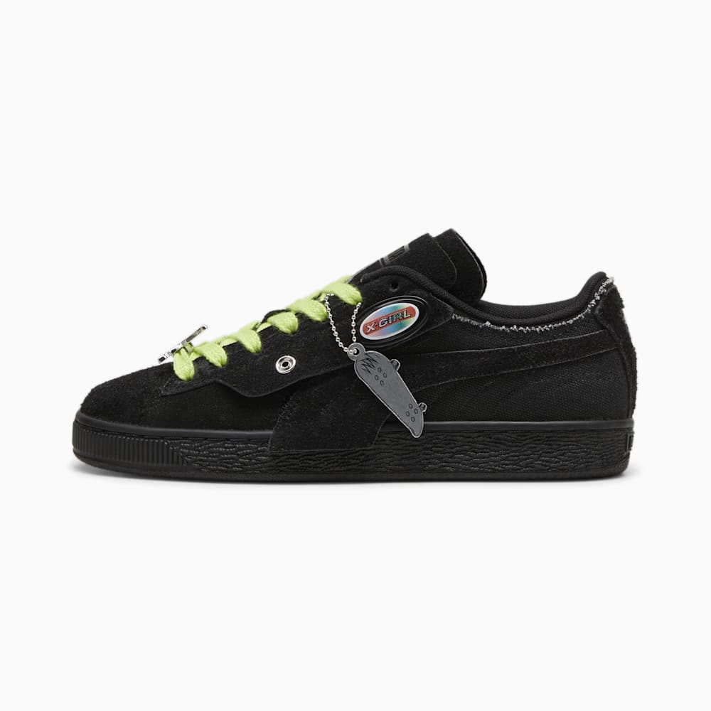 Puma x X-GIRL Suede Sneakers - Black-Ravish